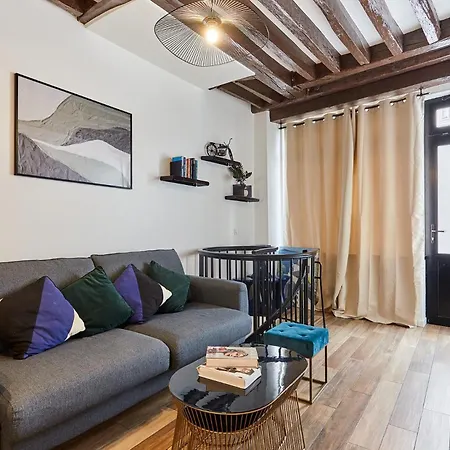 Duplex In The Center Of Appartamento Parigi