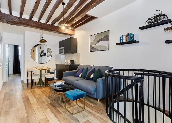 Duplex In The Center Of Paris