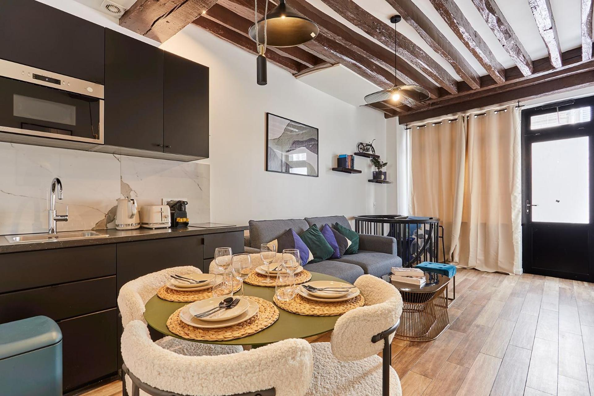 Duplex In The Center Of Appartamento Parigi